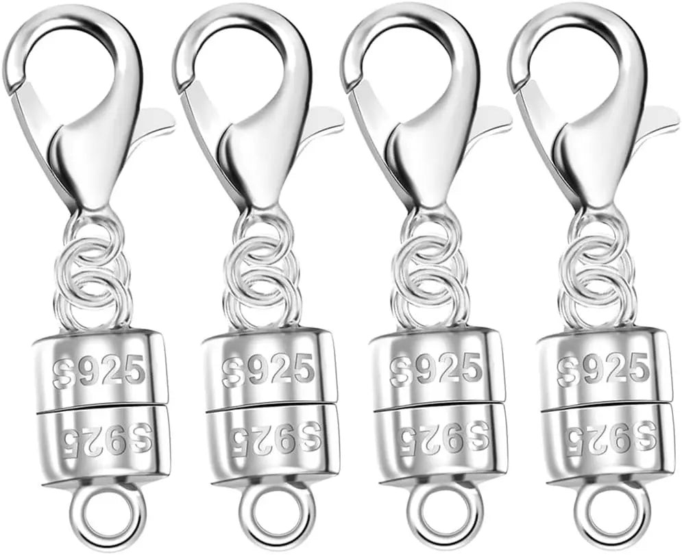 925 Sterling Silver Magnetic Jewelry Clasps