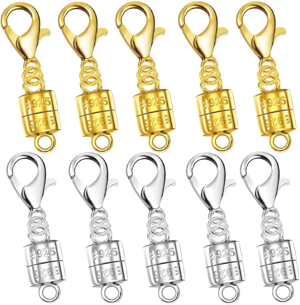 925 Sterling Silver Magnetic Jewelry Clasps