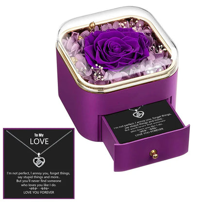 To My Love - Eternal Rose Jewelry Box