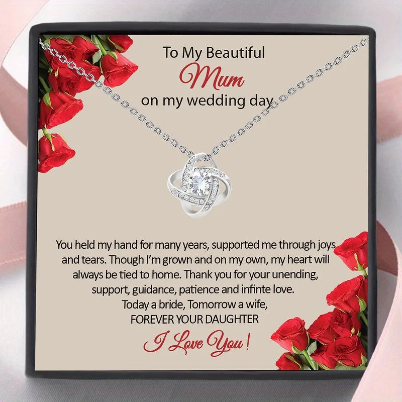 To My Beautiful Mum On My Wedding Day