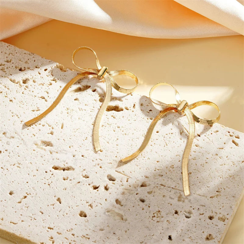 Bowknot Stud Earrings