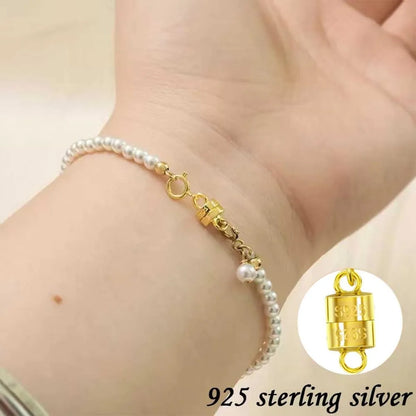 925 Sterling Silver Magnetic Jewelry Clasps