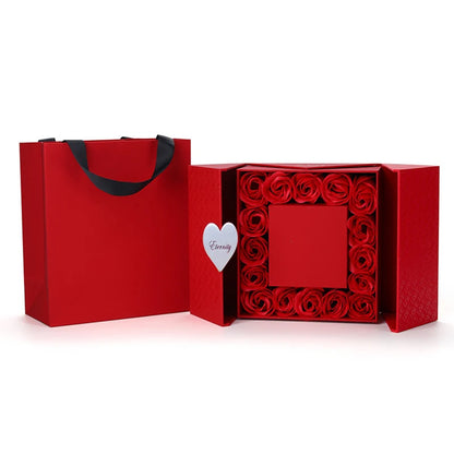 For My Love - 16 Rose Jewelry Box Set