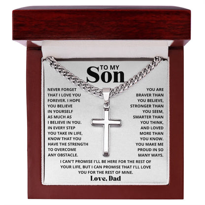 To My Son - Love Mom/Dad