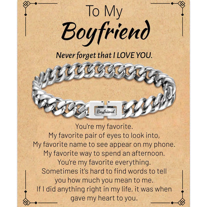 To My (Man/Dad/Boyfriend/Husband/Son)