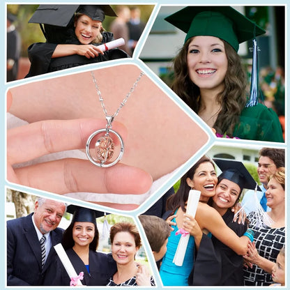 Rotate Compass Necklace