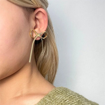 Bowknot Stud Earrings