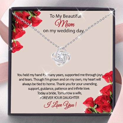 To My Beautiful Mum On My Wedding Day