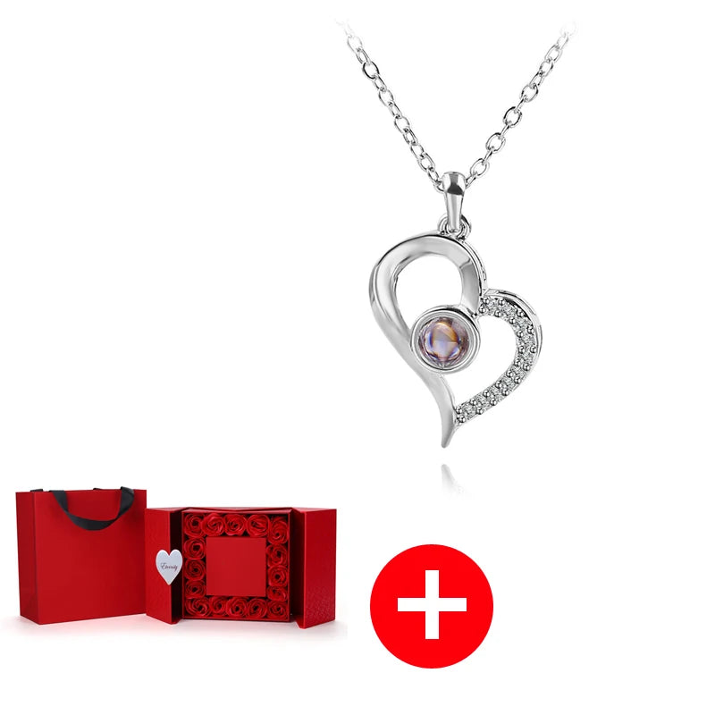 For My Love - 16 Rose Jewelry Box Set