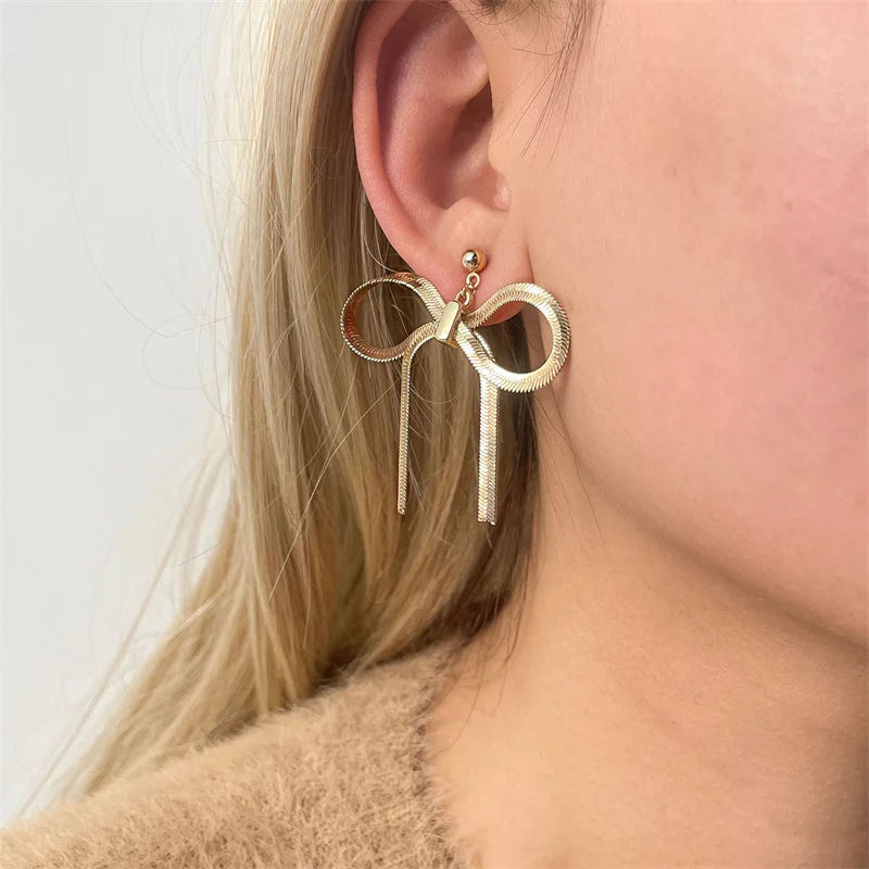 Bowknot Stud Earrings