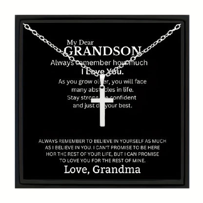 To My Grandson - Love Grandma