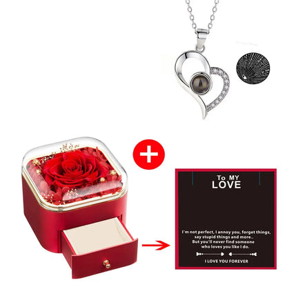 To My Love - Eternal Rose Jewelry Box