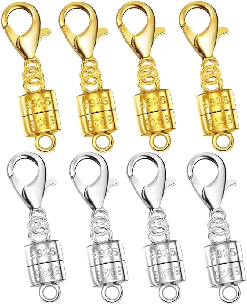 925 Sterling Silver Magnetic Jewelry Clasps