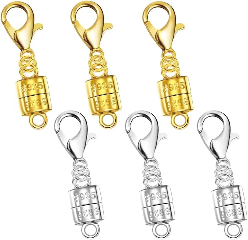 925 Sterling Silver Magnetic Jewelry Clasps
