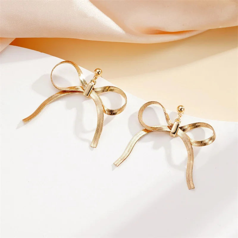 Bowknot Stud Earrings