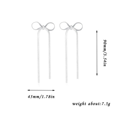 Bowknot Stud Earrings