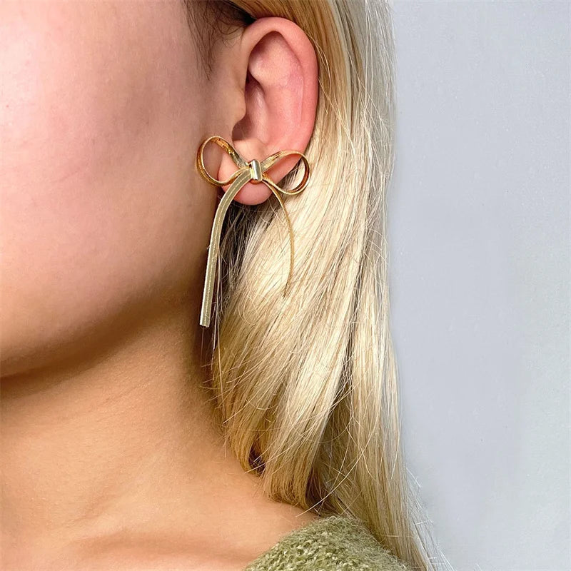 Bowknot Stud Earrings