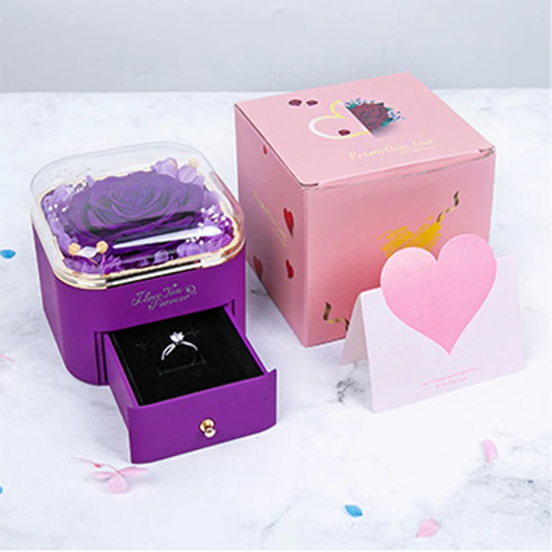 To My Love - Eternal Rose Jewelry Box