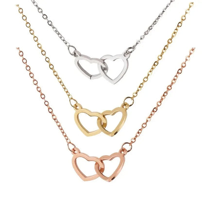 Linked Hearts Four Roses Jewelry Box Set