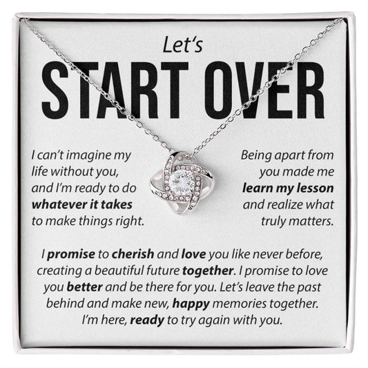 Let's Start Over