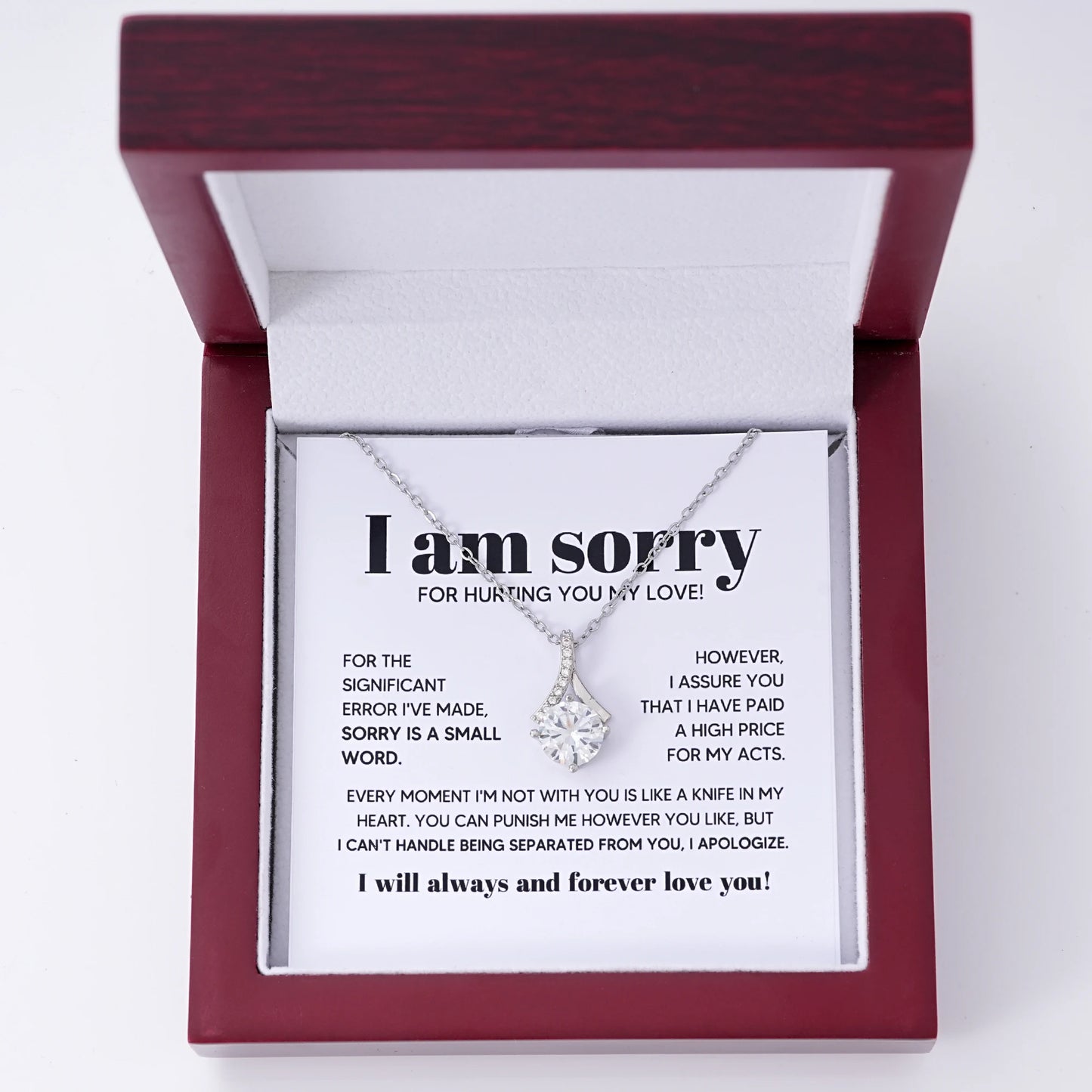 I Am Sorry